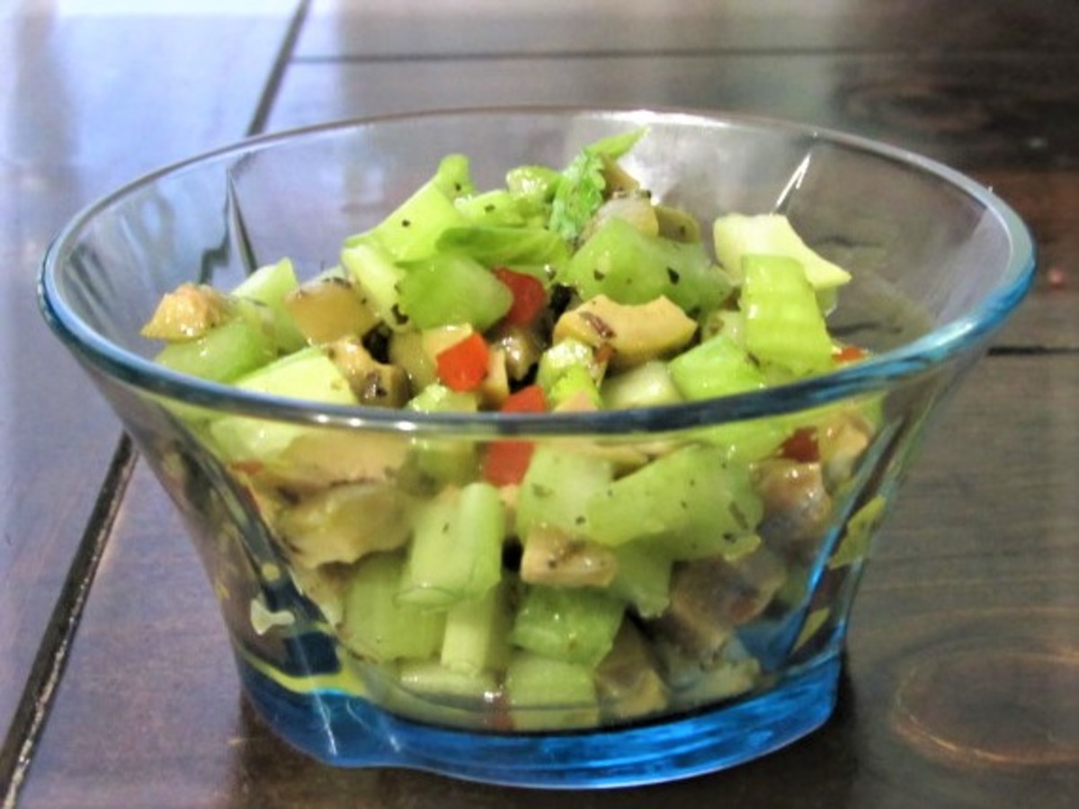 Celery & Olive Salad image